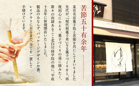 【游月】ゆうづき 16枚箱入り｜京都 和菓子 代表銘菓 人気セット