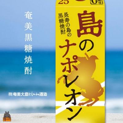 ふるさと納税 徳之島町 奄美本格黒糖焼酎パックギフト　島のナポレオン(1.8L×2本) |  | 01