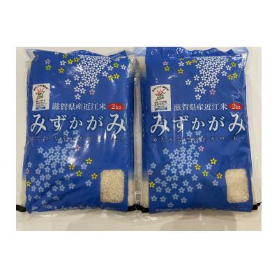 ふるさと納税 長浜市 滋賀県産 環境こだわり米みずかがみ2kg×2