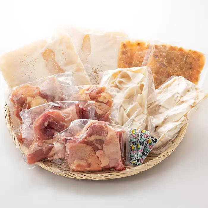 AB591.博多水炊きセット５～６人前／限定５０個