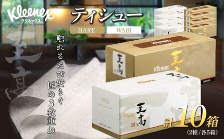 ティッシュペーパー クリネックスティシュー 至高 320枚 10箱【入金確認後、1カ月程度で発送予定】 ｜ ティッシュペーパー ティッシュ クリネックス日本製 日用品 高級 限定 埼玉県 草加市 