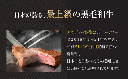 KU048 ＜宮崎牛＞サーロインステーキ　200g×2袋（計400g）美味しい牛肉をご家庭で