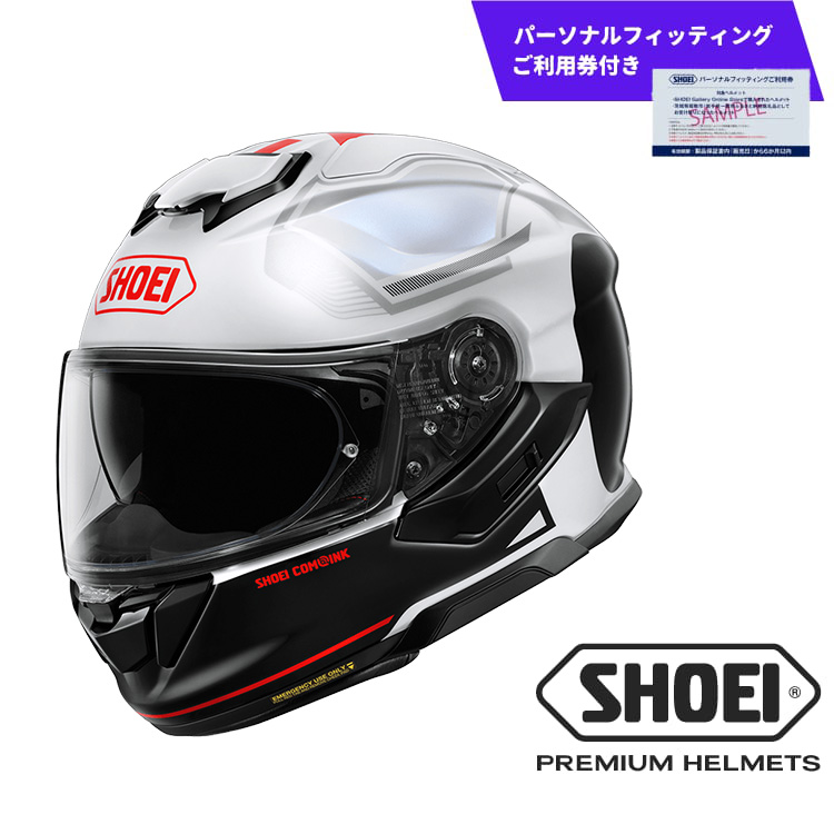 SHOEIヘルメット GT-Air 3 MIKE TC-6 (WHITE/BLACK) XXLサイズ パーソナルフィッティングご利用券付 バイク フルフェイス ショウエイ バイク用品 ツーリング SHOEI品質 shoei スポーツ メンズ レディース