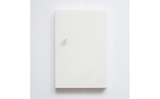 【mikage craft】オーディオボード (150mm × 100mm × 15mm)　白（天然大理石） 御影石 大理石 スピーカー台 防振ボード 振動吸収 天然石 ブラック ホワイト 高級 オーディオアクセサリー スピーカー オーディオ 20000円 2万円 石安株式会社 岐阜県 大垣市