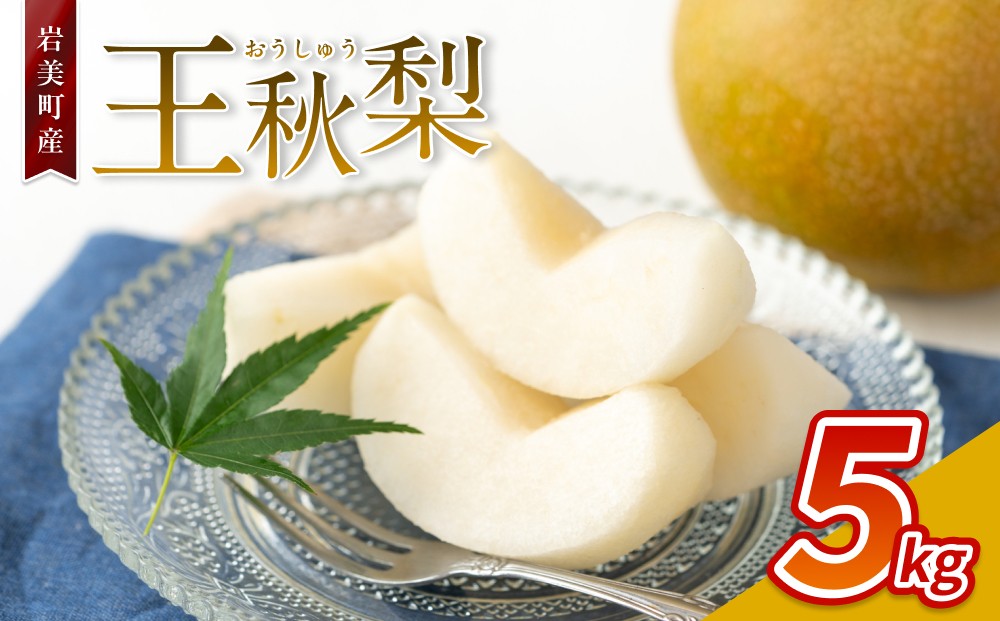 
                  【先行予約】王秋梨（5kg）｜鳥取 梨 ナシ 果物 フルーツ【41005】
                