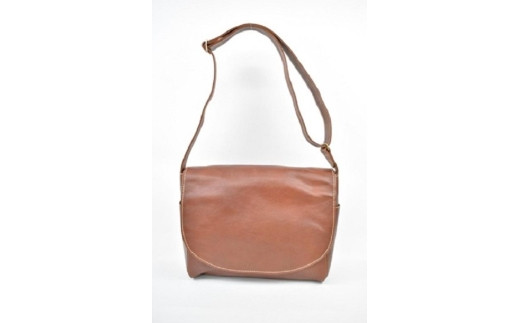 【minca】栃木レザーのショルダーバッグ01M 斜め掛け A4サイズ ソフトな手触り/Shoulder bag 01/M/チョコ　538【かばん ファッション 人気 おすすめ 】