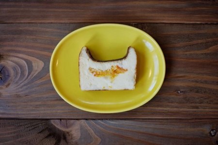 屋久島の手作りバスクチーズケーキ （たんかん）