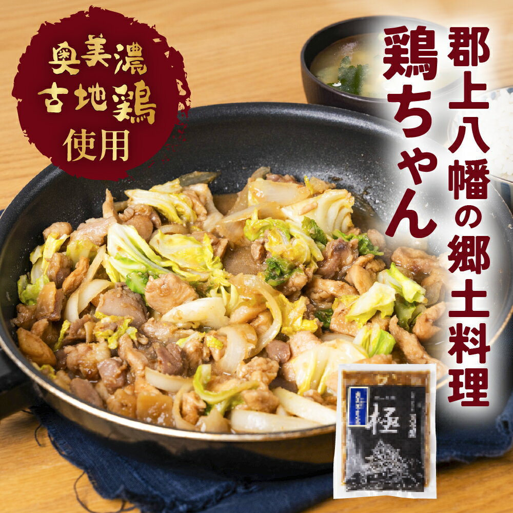 【ふるさと納税】古地鶏の鶏ちゃん（250g×2パック） / けいちゃん 食品 精肉 味付け 鶏肉 焼肉 BBQ 酒 おつまみ おかず 野菜 と一緒に 味付肉 加工品 セット お楽しみ 詰め合わせ 明宝 郡上市 13000円