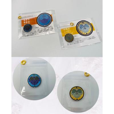 ふるさと納税 柏原市 チタン製ミニチュアマンホール・メダル　柏原市セット |  | 02