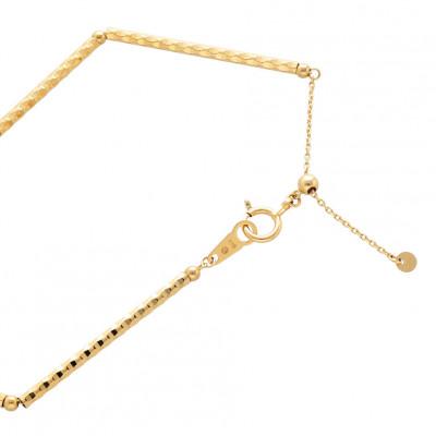 ふるさと納税 魚津市 K18 パイプブレスレット DC-21-10 22cm |  | 02