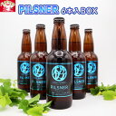 【ふるさと納税】岩手 の クラフトビール 「 PILSNER 」6本入 BOX ギフト 贈答用 プレゼント お中元 お歳暮 お祝い お酒 ピルスナー PILSNER さくらブルワリー