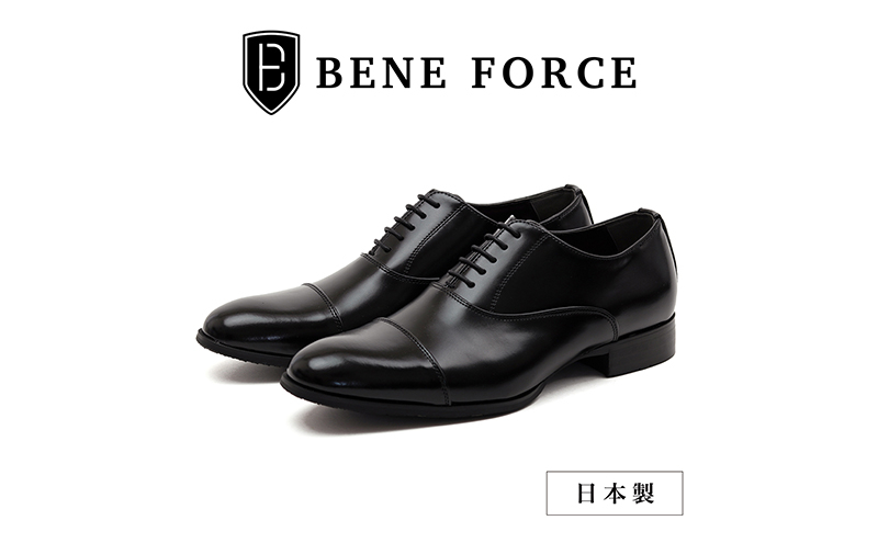 
            BENE FORCE 日本製ビジネスシューズ ストレートチップ BF8912-BLK 28.0cm [№5990-6059]0699
          