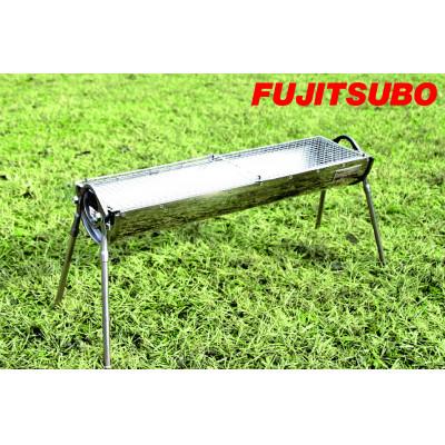 ふるさと納税 裾野市 自動車用マフラーがBBQコンロに変身!? 食器にも使用されているステンレス製のキャンプギア