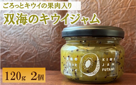 ジャム キウイ ふたみのキウイジャム 120ｇ×2個 愛媛県産 手作り | A72