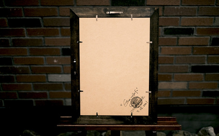 アメリカンデザイン　ウォールミラー　THE　CIGAR　LOUNGE【国産桧無垢材使用】 ／ インテリア 鏡 日本製 おしゃれ アンティーク 人気 壁掛け鏡 木製 国産桧 ヒノキ 無垢 おすすめ ギフ