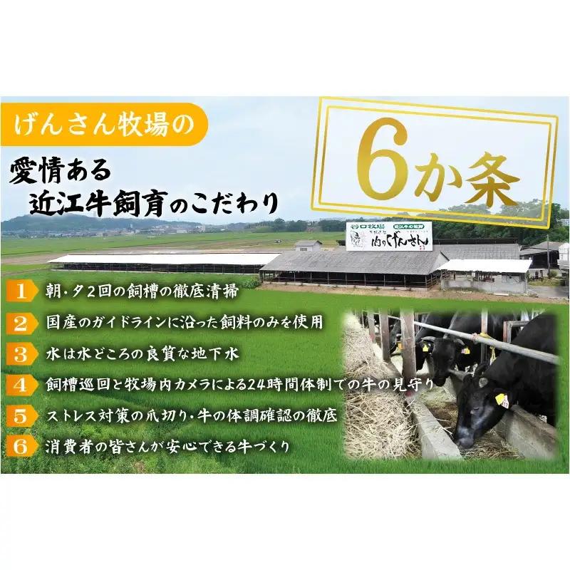 近江牛A5ランクロースすき焼しゃぶしゃぶ用400ｇ 近江牛