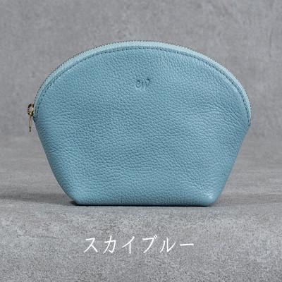 ふるさと納税 福崎町 ラウンドポーチ　Liete/スカイブルー