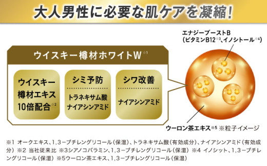 【メンズスキンケアセット/マスターズブレンド】VARON[ヴァロン] オールインワンセラム マスターズブレンド 120mL ＋ フェイスウォッシュ 120g 島根県雲南市/サントリーウエルネス株式会社