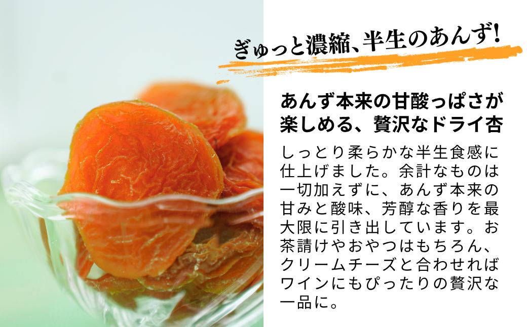 酸味とおいしさそのまま ドライ杏 (半生) 3個