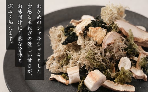 淡路島産わかめと玉ねぎのみそ汁の具　41g×5袋【乾燥みそ汁の具】