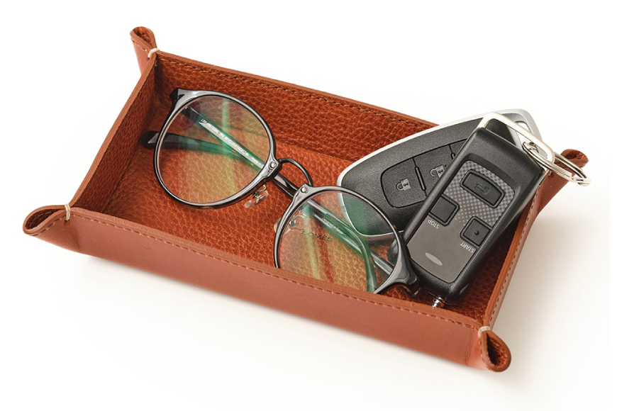 SOMES GL-15 レザートレー ブラウン [ソメスサドル 北海道 砂川市 12260915] ソメス インテリア トレー 日本製 本革 革 革製品 レザー