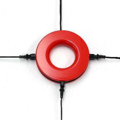 ふるさと納税 瑞穂市 PLUGO　プラゴ　ドーナツ型　電源タップ　(マットカフェオレ)MOPL-MCA　3個セット |  | 02