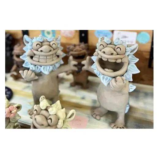 AA103『陶芸工房・太陽が窯』 陶芸体験・シーサー作り体験（2名分）