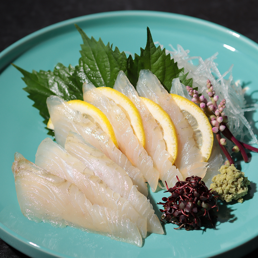 ＜紀伊長島＞「平目」　刺身（スライス済）100gx3（計300g）