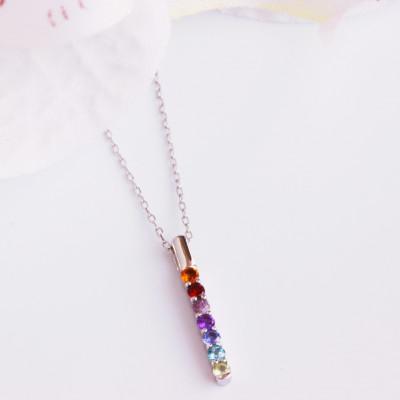 ふるさと納税 山梨県 K10WG アミュレット ストレート ペンダント(1点) |  | 03