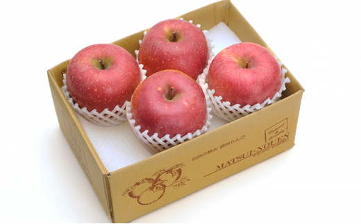 
            信州小諸　松井農園のサンふじ　約2kg [№5915-0587]
          