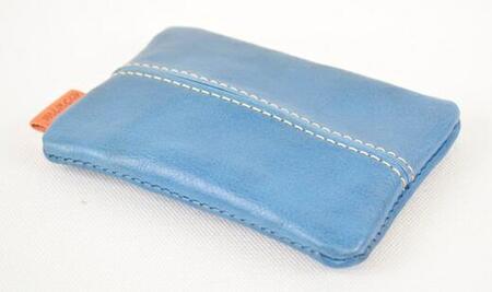 【minca】栃木レザーのポケットティッシュカバー/Tissue cover 01/ブルー　511【雑貨 ファッション 人気 おすすめ 】