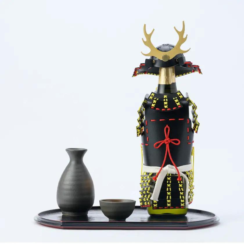 甲冑型ボトルホルダー　完成品　黒【1719423】