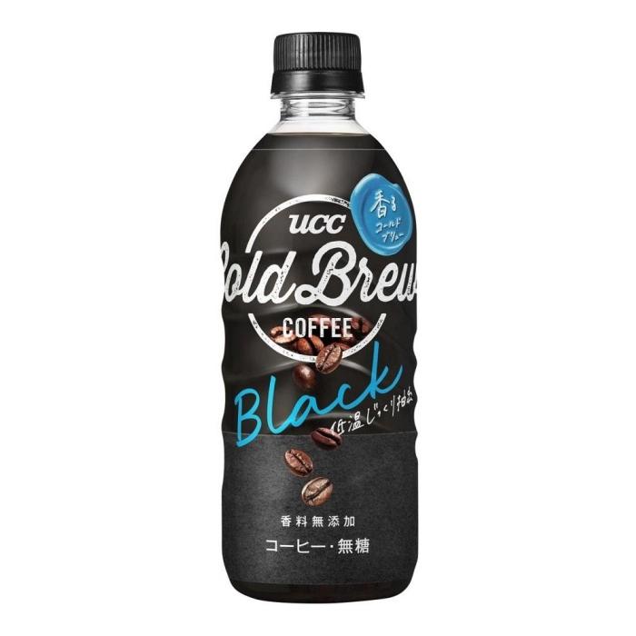【ふるさと納税】UCC コーヒー　コールドブリュー　ブラック 無糖 500mlPET×24本