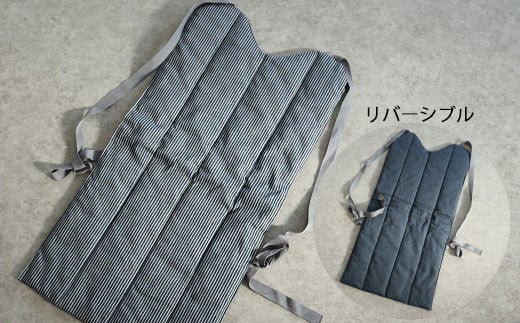 
            AF-35.【背負う防寒着】大和おいね　デニム風　リバーシブル
          