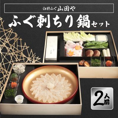 ふるさと納税 大分市 臼杵ふぐ山田や ふぐ刺・ちり鍋セット 2人前_E05015