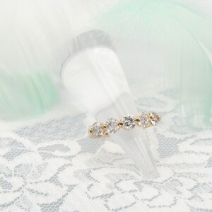 K18 1.5ctU P ダイヤモンド リング　HR-009638