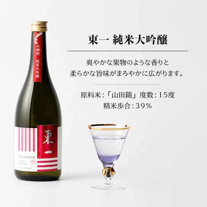【定期便】 日本酒 東一 純米大吟醸酒 NBQ102 日本酒 全6回