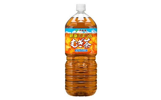 131-26 健康ミネラル むぎ茶 2L × 6本 お届け カフェインゼロ 防災備蓄 茶 ペットボトル 飲料 伊藤園 ノンカフェイン