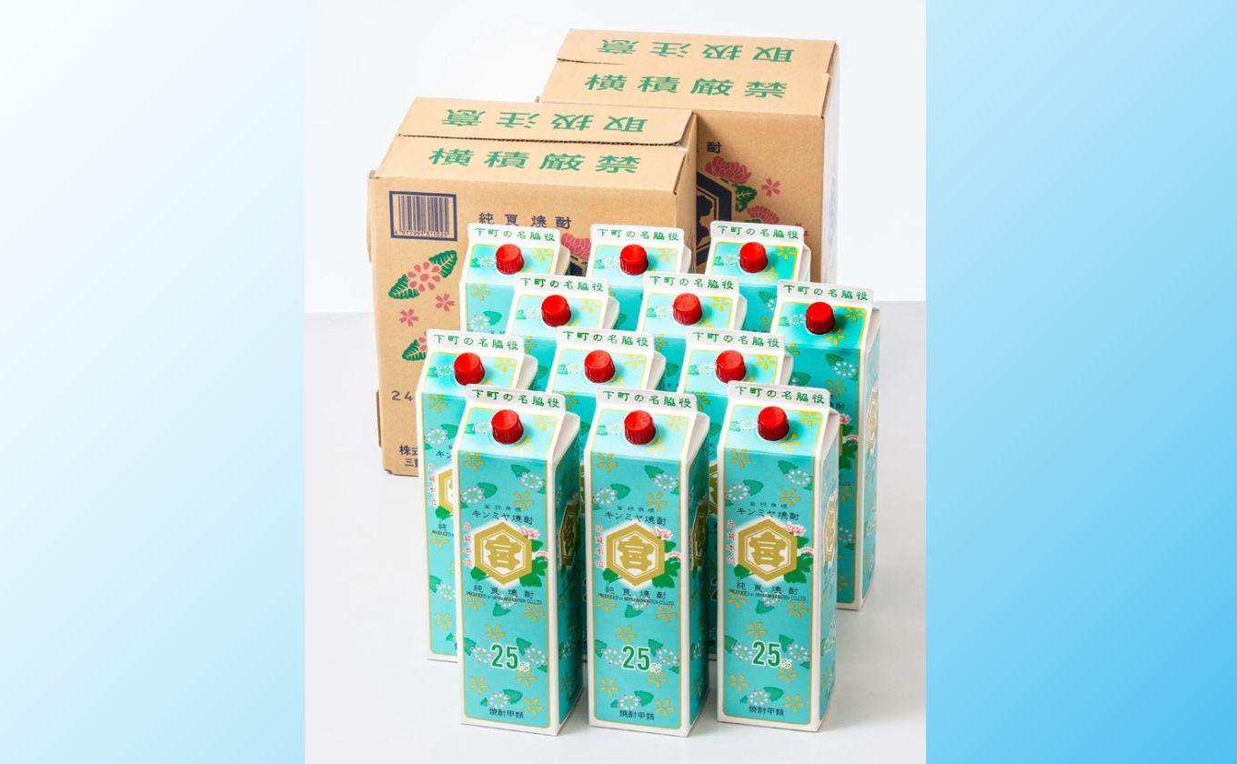 キッコーミヤ焼酎　キンミヤパック25度 1.8L×12本 25度 1.8L×12本