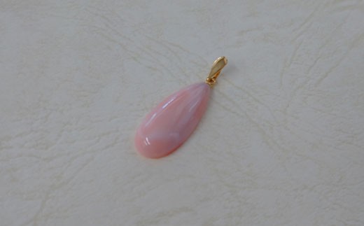 海の秘宝珊瑚：ペンダントトップF