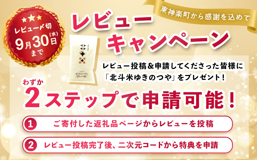 【レビューキャンペーン実施】【7営業日以内発送】北斗米ななつぼし30kg（5kg×6袋）柳沼 やぎぬま 東神楽 北海道