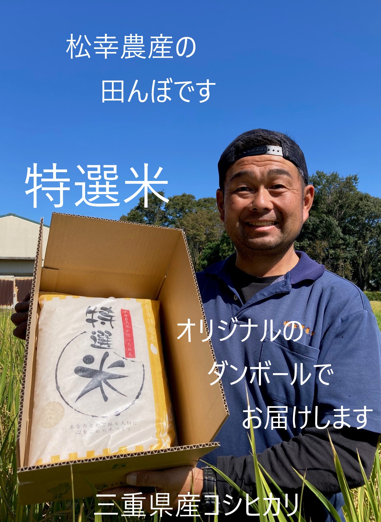 1449　特選米　コシヒカリ　10㎏　お米10㎏　米10㎏　生産販売　自社精米　直送　三重　伊勢　新鮮　コシヒカリ　ギフト