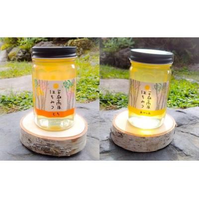 ふるさと納税 久慈市 「平庭高原はちみつ とち・アカシア本セット(各500g)」国産 純粋 非加熱  無添加 はちみつ |  | 01
