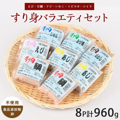 ふるさと納税 指宿市 すり身バラエティセット 120g×計8P (IB062-001)