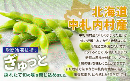 そのまま枝豆 約300g×6袋 計約1.8kg 枝豆 えだ豆 えだまめ エダマメ おつまみ おやつ 国産 冷凍 [018-0062]