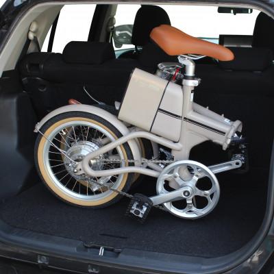 ふるさと納税 和泉市 電動アシストオリタタミ自転車　tabico　mini　メイプルレッド |  | 03