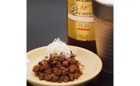 [卯之庵特製／料亭卯之庵の味] 牛肉のしぐれ煮 (瓶詰め3本セット) [3017]