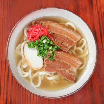 【創業20年以上の名店】そば処きくや 三枚肉そば 3食セット【配送不可地域：離島】