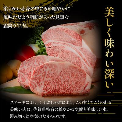 ふるさと納税 太良町 佐賀牛 ローストビーフ  ブロック 計570g(3個入り)　P102 |  | 01