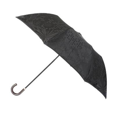 ふるさと納税 富士河口湖町 槙田商店【紳士晴雨兼用】折りたたみ傘 monotone 花 |  | 01